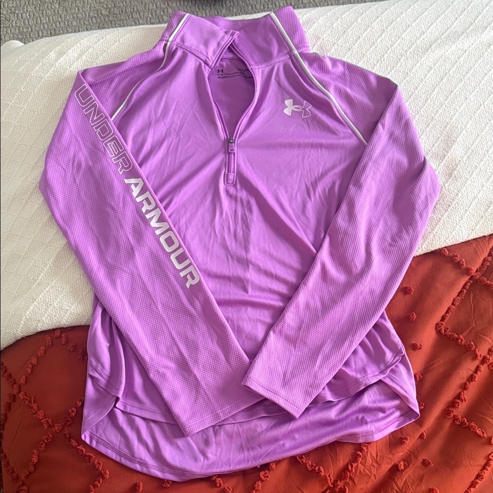 Under Armour Lavender Performance Pullover